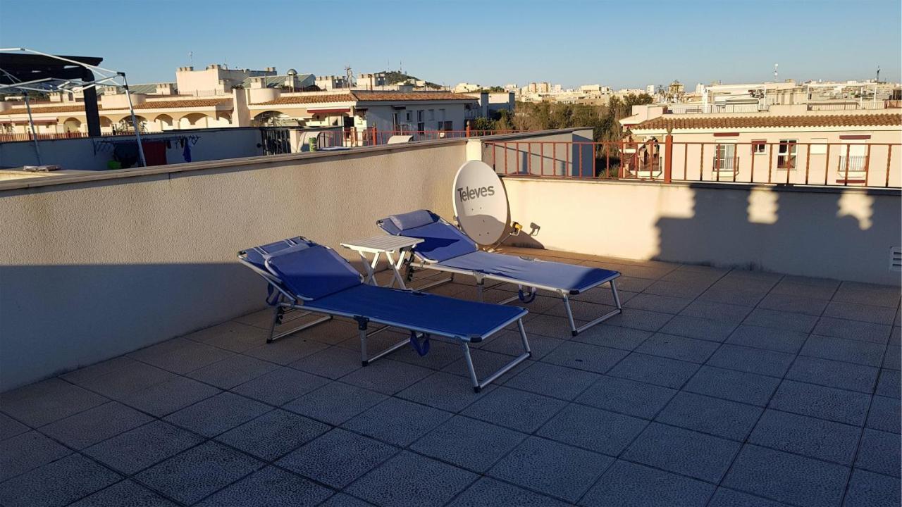 Golden Beach Apartamentos Sant Carlos de la Ràpita Exteriör bild