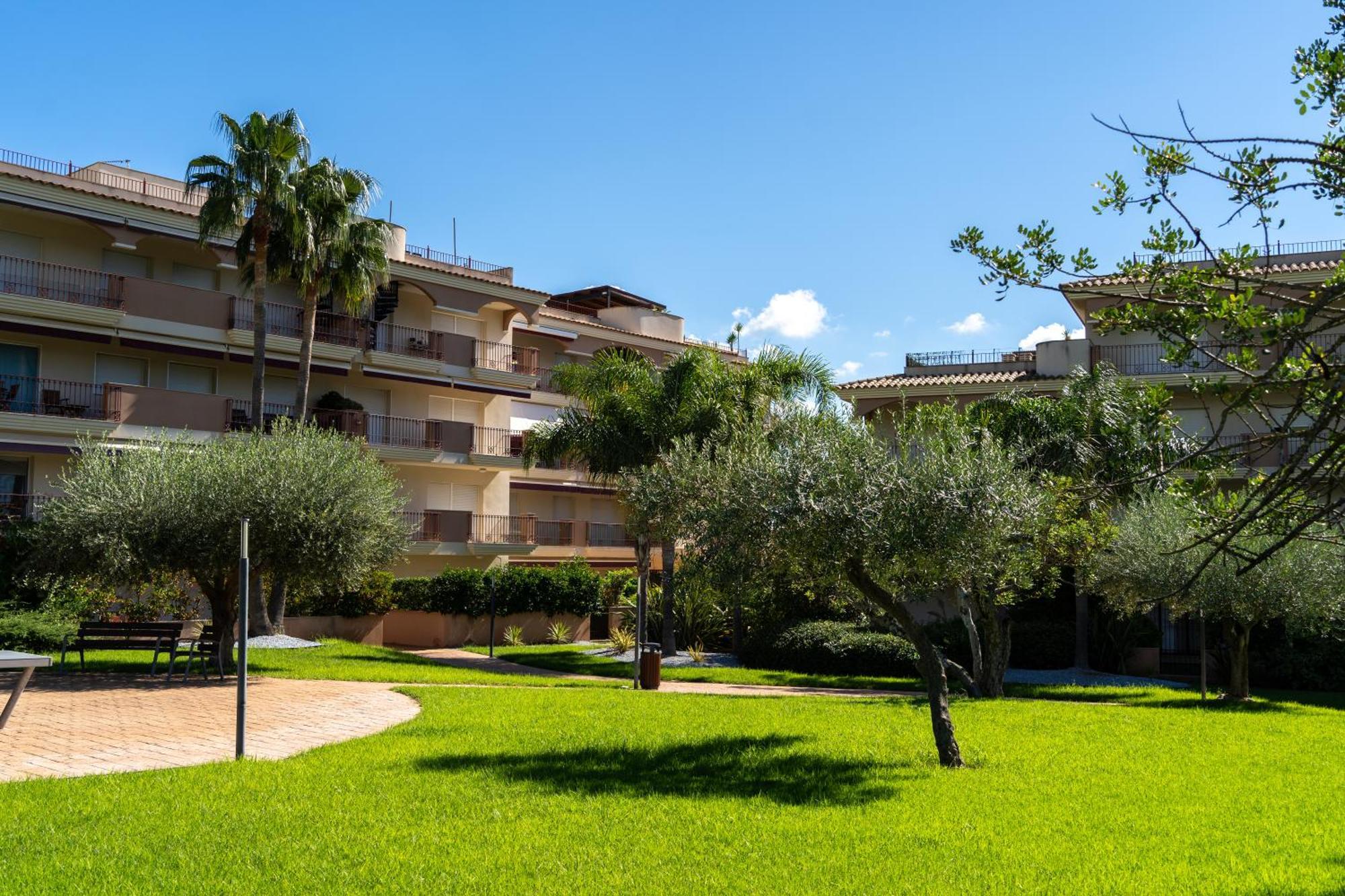 Golden Beach Apartamentos Sant Carlos de la Ràpita Exteriör bild
