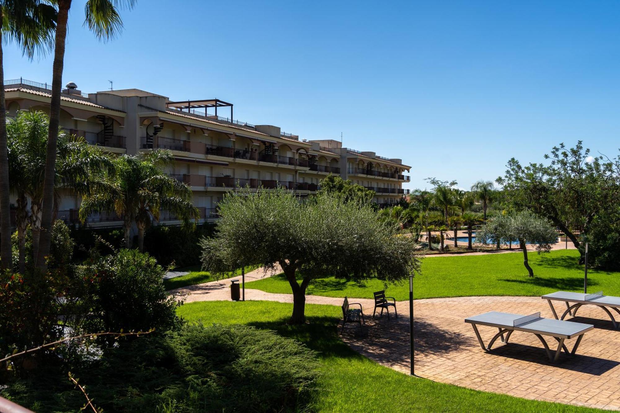 Golden Beach Apartamentos Sant Carlos de la Ràpita Exteriör bild