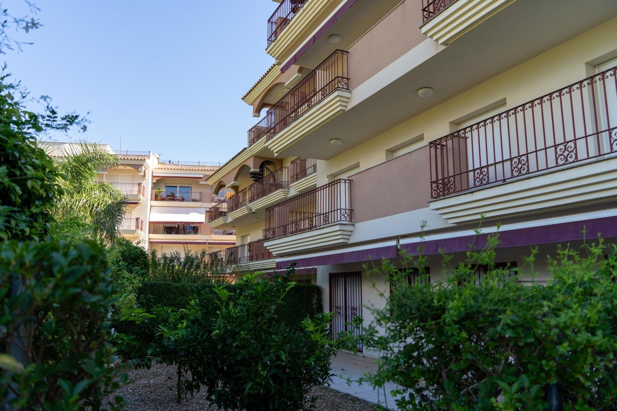 Golden Beach Apartamentos Sant Carlos de la Ràpita Exteriör bild