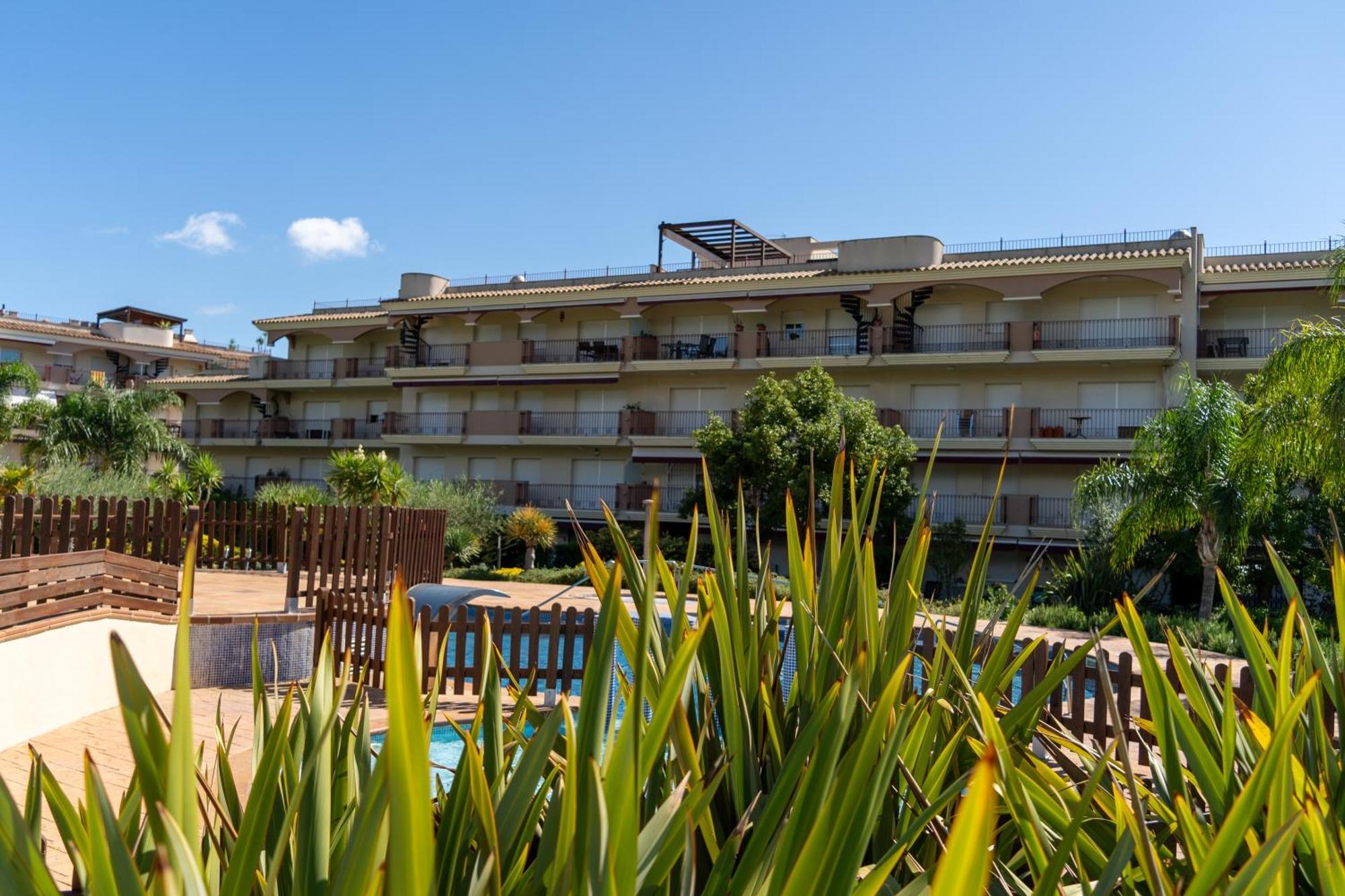 Golden Beach Apartamentos Sant Carlos de la Ràpita Exteriör bild
