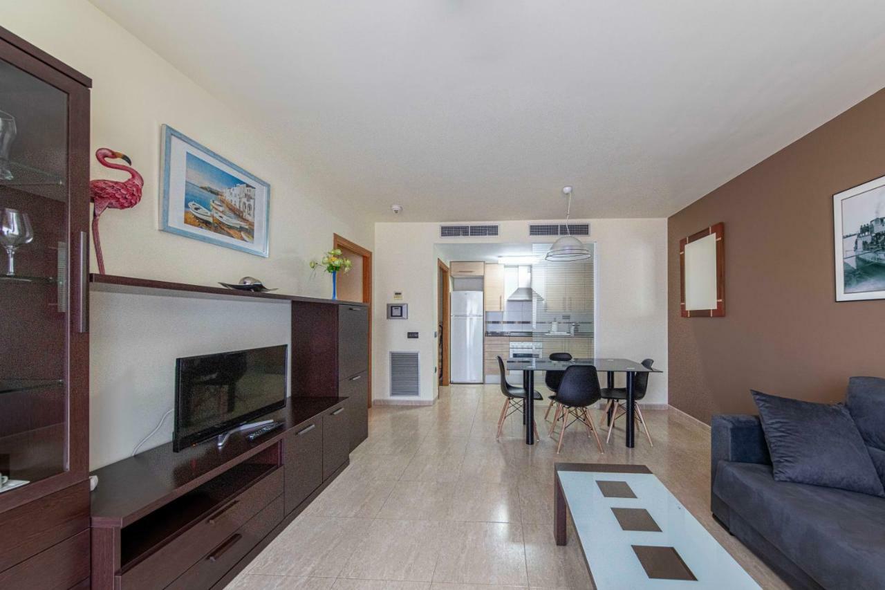 Golden Beach Apartamentos Sant Carlos de la Ràpita Exteriör bild